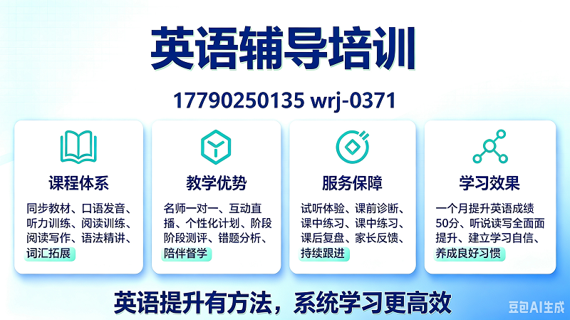 七年级英语辅导展示图 - 产地货源 厂家供应 用心制作